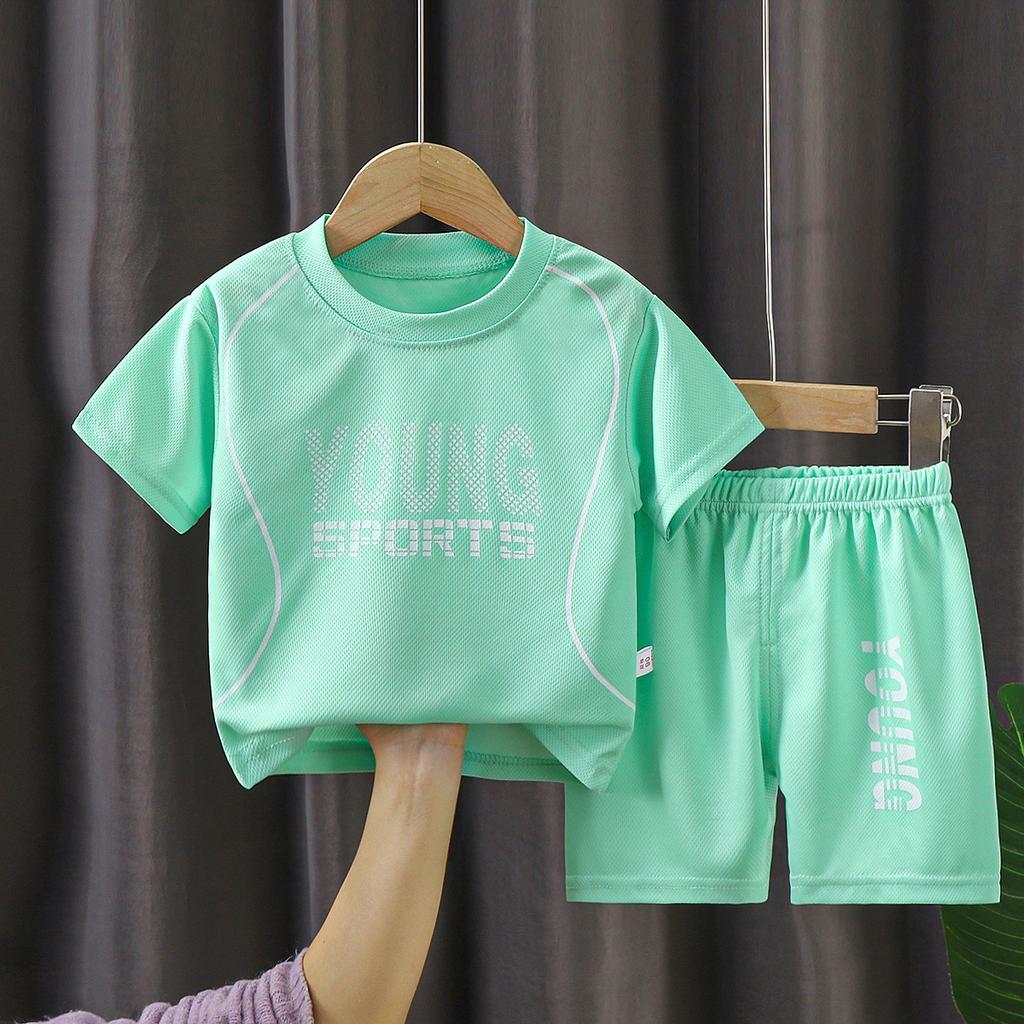 Kids' Basketball Suit Summer Quick-drying Suit for Girls Boys' Training Suit