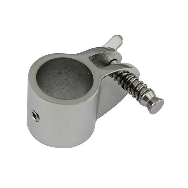 Top Jaw Slide Cap Bimini Railing Fitting Mirror Polish For Yacht Boat Hardware