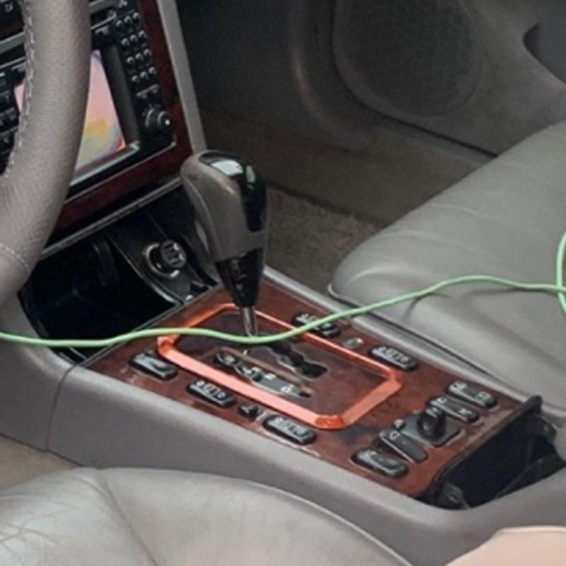 Автоматическая кожаная Автомобильная ручка переключения передач, ручка переключения передач, ручка переключения передач для MERCEDES-BENZ E CLASSIC W210 E320 E55 AMG