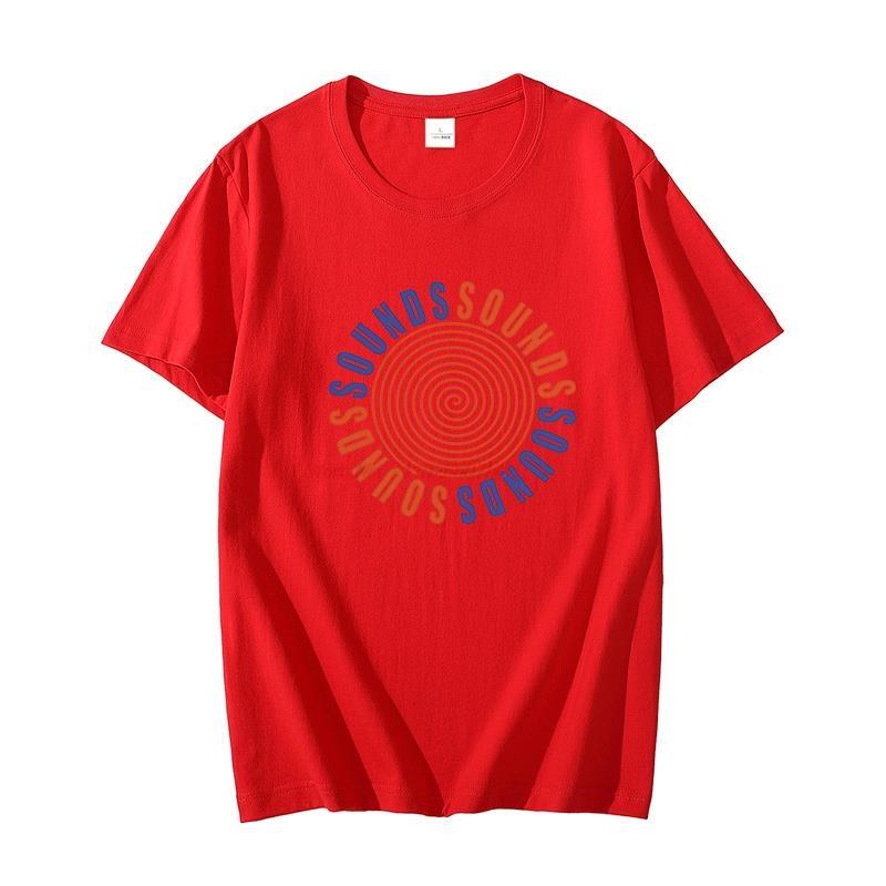 Unisexs Oversized Short Sleeve Tshirt Sounds Magazine Funny Graphic Cotton Round Neck Print Casual Shirt