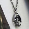 Крыло Ангела Молитва Овальное Ожерелье с Подвеской Римские и Греческие Статуи для Женщин Модный Очаровательный Ангел-Хранитель Серебристая Цепочка Ювелирный Аксессуар