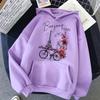Fashion Bonjour Paris Text Print Hoodies 2025 Casual Vintge Y2k Sweatshirts Clothes Women Men Graphic Gothic Pullovers Hooded