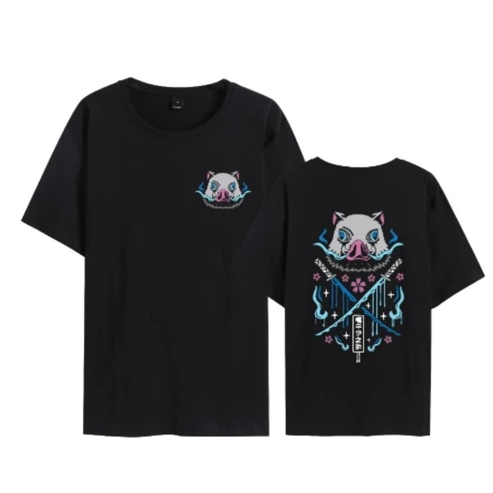 2025 Летняя модная мужская футболка с круглым вырезом и принтом, однотонный забавный топ для спортзала, спортивный зверь, свободный, повседневный, с короткими рукавами