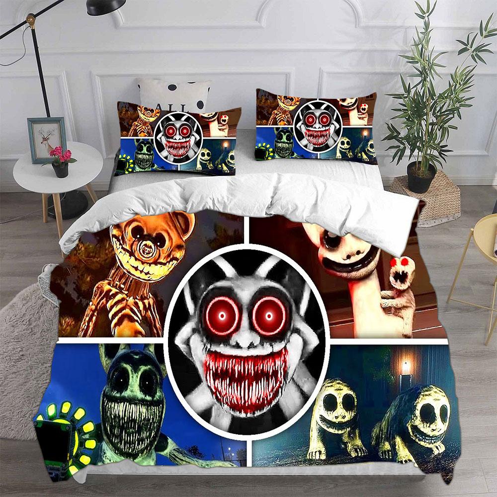 Игра Zoonomaly Постельное белье Комплекты Одеяло Одеяло Покрывало Пододеяльник Наволочка 2-3 предмета Комплекты Украшения для спальни Домашний текстиль