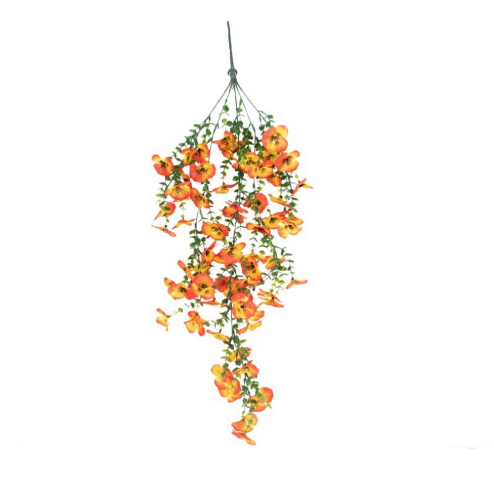 DIY Eucalyptus Pansy Multicolor Simulation Eucalyptus Leaves New Plants Wreath Home Decoration