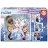 Progressive Puzzles - Educa - Frozen - 4 Puzzles - 12 To 25 Pieces