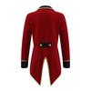 Girls Showman Costume Lapel Collar Long Sleeves Tuxedo Coat Role Play Party Performance Black Formal Jacket