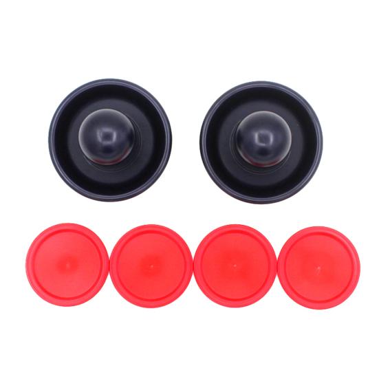 Пластиковый набор для аэрохоккея Легкий Антикоррозийный Антидеформационный Набор шайб для хоккея для игры