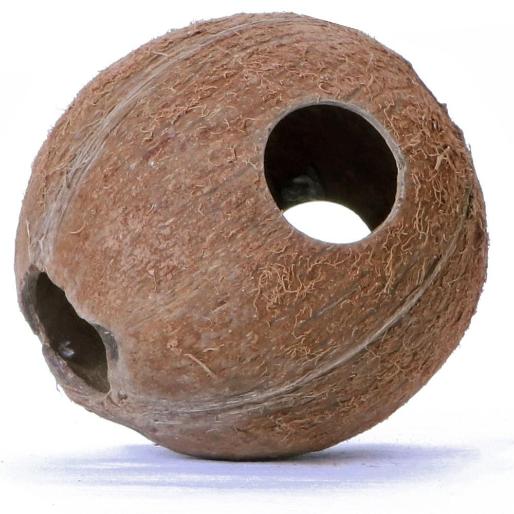 Natural Coconut Cave Hideout Natural Reptile Terrarium 10-12cm