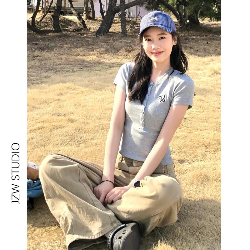 Осень Зима Однотонные Свободные Повседневные Джинсы Палаццо Женские С Высокой Посадкой На Все Случаи Жизни Джинсовые Прямые Брюки Брюки