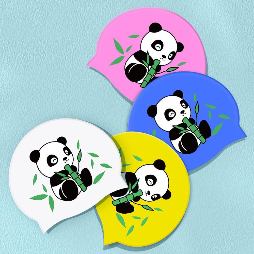 Водонепроницаемая детская шапочка для плавания Силиконовые шапочки для купания Шапочка Водный спорт Детская шапочка для плавания Мальчики Девочки