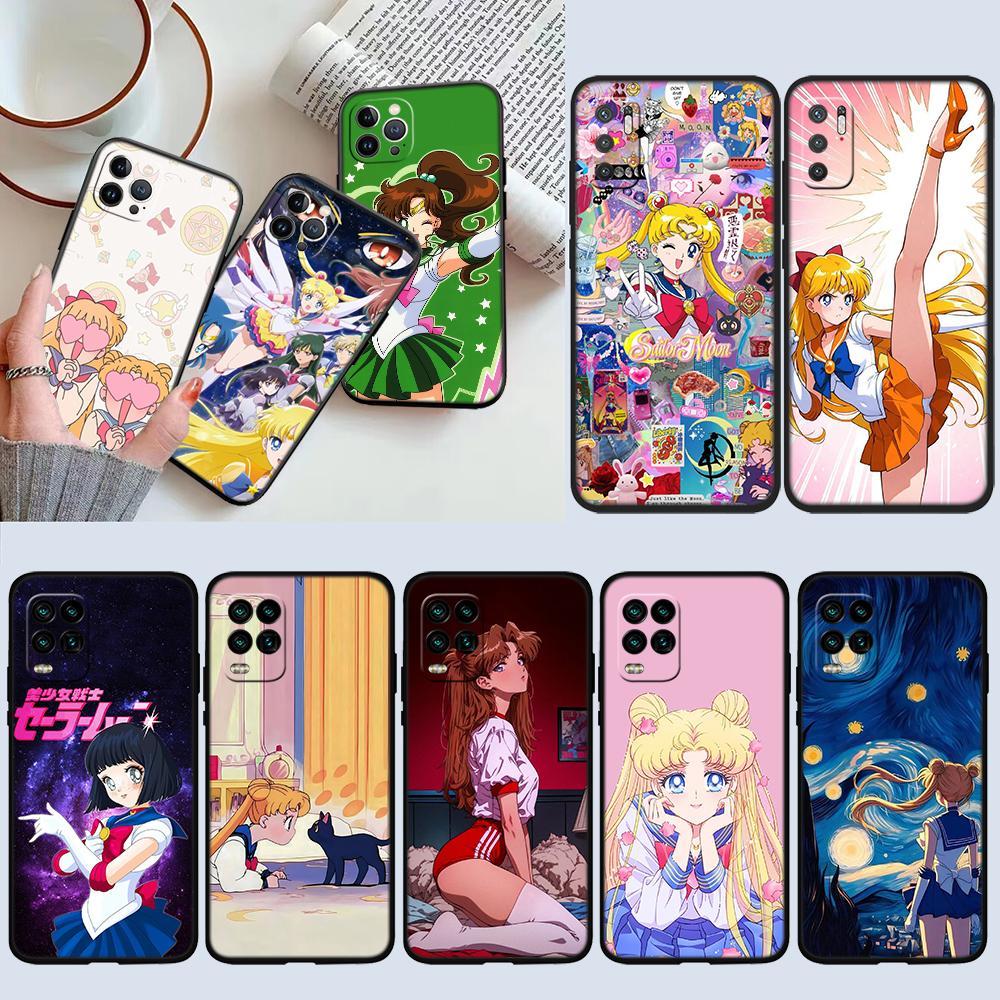 RE50 S-Sailors M-Moons Чехол для телефона для Samsung Galaxy S20 S21 S22 Ultra FE + Plus A21S A22 A24 A25 A26 A30 A30S A31