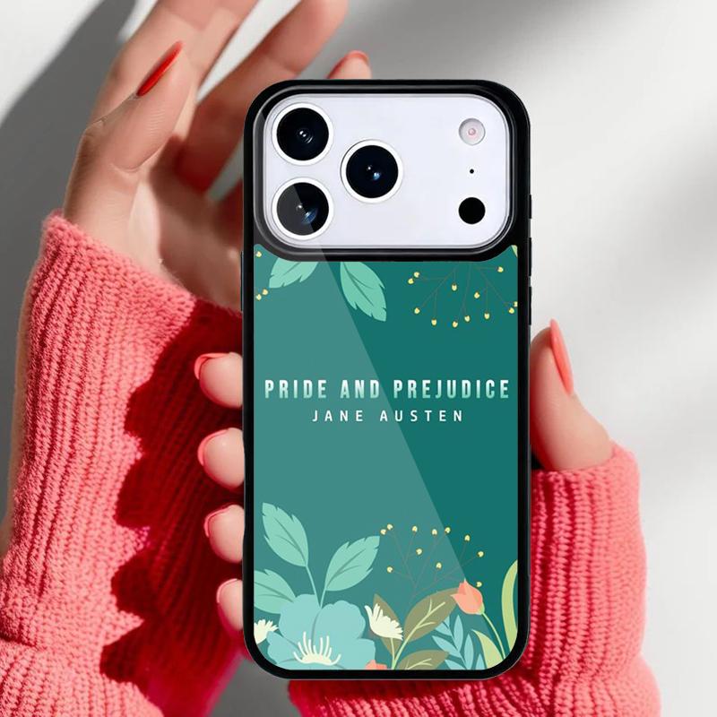 Чехол для телефона «Гордость и предубеждение» для iPhone 17 Air 16e 15 14 13 Pro Max Задняя крышка для 12 11 Pro Coque