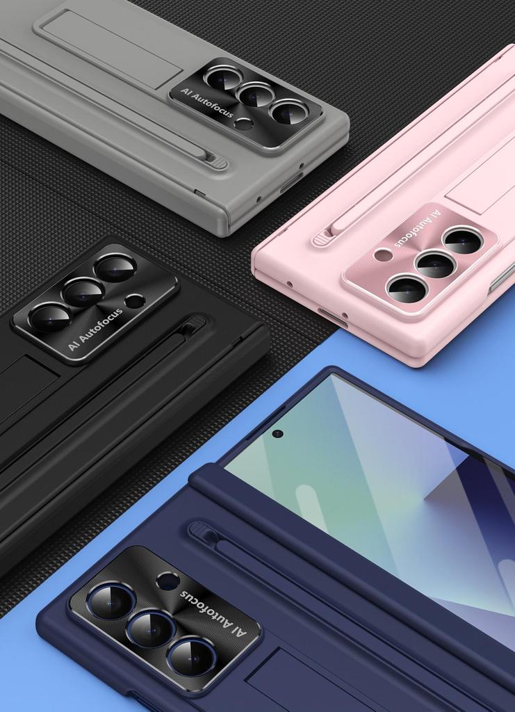Чехол для телефона Samsung Galaxy Z Fold 7 со слотом для стилуса и креплением для шарнира
