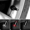 4Pcs Metal Carbon Fiber Car Wheel Tires Valve Caps Emblem Cover For Honda Civic Accord Prelude Mugen City Pilot Auto valve cap ajw256