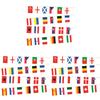 - 2024 Bunting National String Flags 10M International Flags Football Event Deco