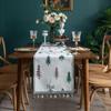Иман Циюнь Жаккардовая Рождественская Скатерть с Сосновыми Оленями