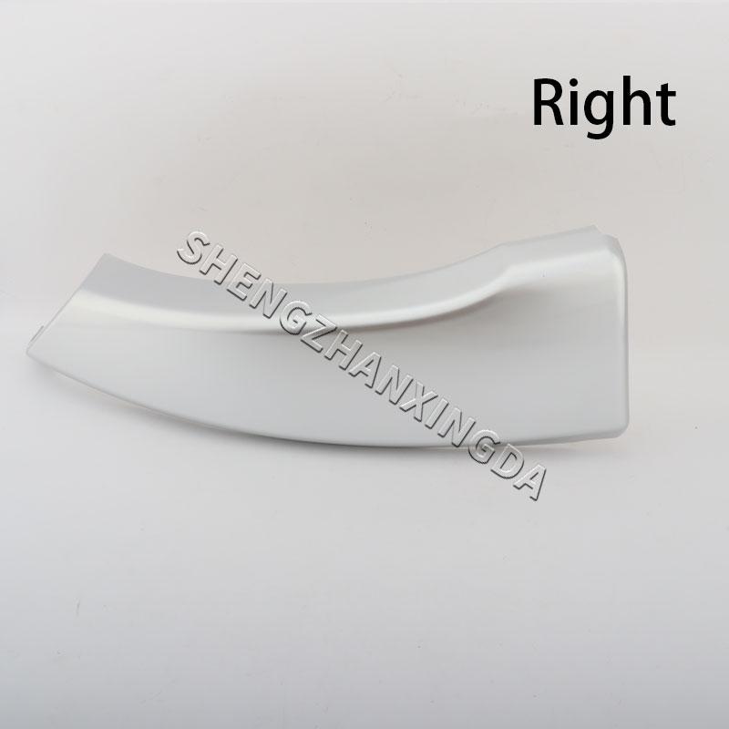 Front lower bumper side grille lip corner protective decorative cover for Mitsubishi Outlander 2016, 2017, 2018