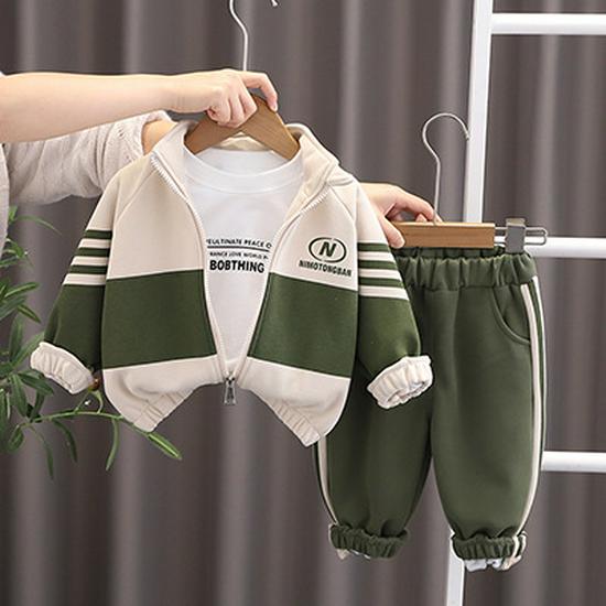 Детский спортивный костюм-тройка: Водолазка с высоким воротом, на молнии, возраст 1-6 лет, весна и осень