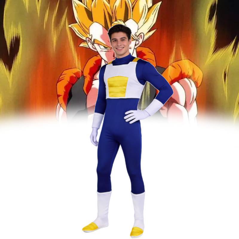 Костюм для косплея Dragon Ball Веджета IV из полиэстера для аниме, игры, ролевых игр