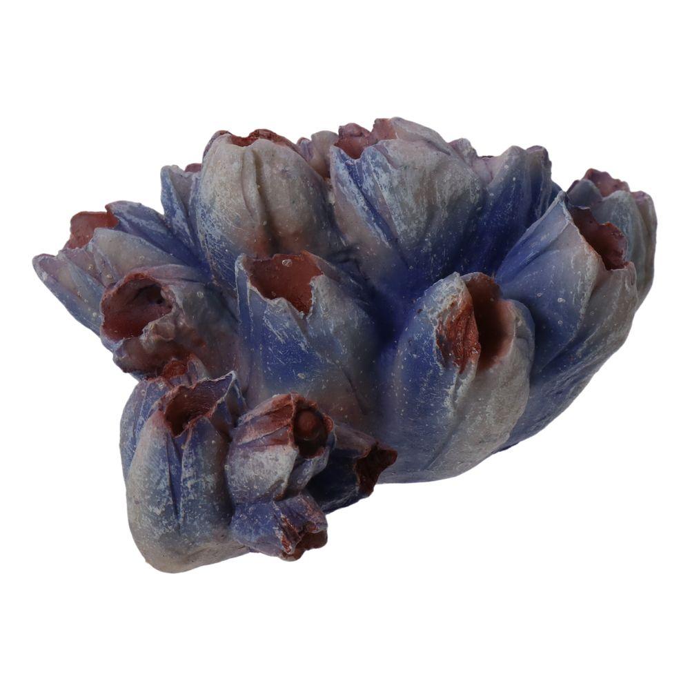 1 шт. Фиолетовый смоляной коралловый полирезиновый аквариумный декор, имитация коралловых украшений для аквариума