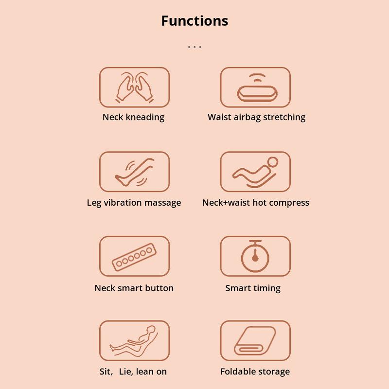 Электрический массажер-подушка для всего тела, вибрационный коврик, массажер для спины, массажная подушка для шеи, массажный матрас, забота о здоровье
