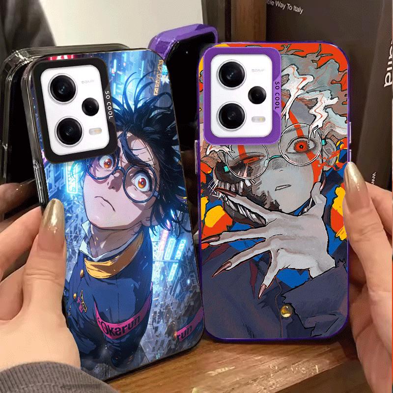D-Dandadans O-Okarun Аниме Ударопрочный Чехол для Телефона для Xiaomi Redmi Note 15 14 13 12 Pro Plus 11 11S 11T 5G Чехол Защита от Падения Fundas