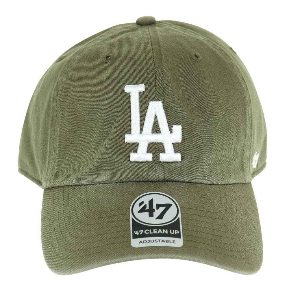 47 Бейсболка Dodgers Clean Up Песочный Los Angeles Dodgers MLB B-RGW12GWSNL-SWB (Хаки/FF/Мужской)
