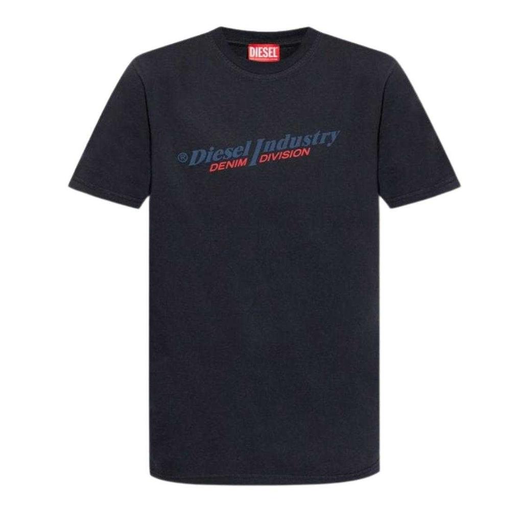 Diesel Unisex Adult Industry Denim Division Logo T-Shirt