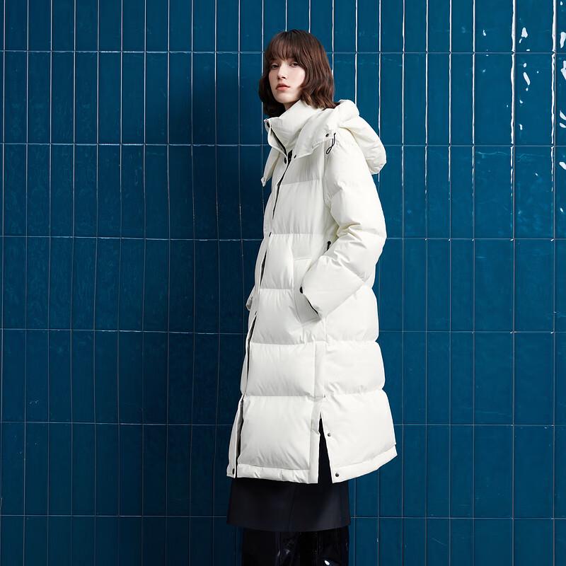 Женское зимнее пуховое пальто 2024 года с длинным пуховиком из 95% гусиного пуха