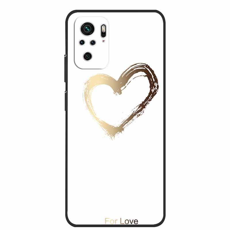 For Xiaomi Poco M5s Case Luxury TPU Soft Silicone Phone Back Cover for PocoM5s Shockproof Flowers Cute Cartoon Flowers New Coque