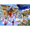 DIY Santa Claus 5D Diamond Painting Full Round Drill Mosaic Cross Stitch Kits Rhinestone Snowman Christmas Gift Home Decor