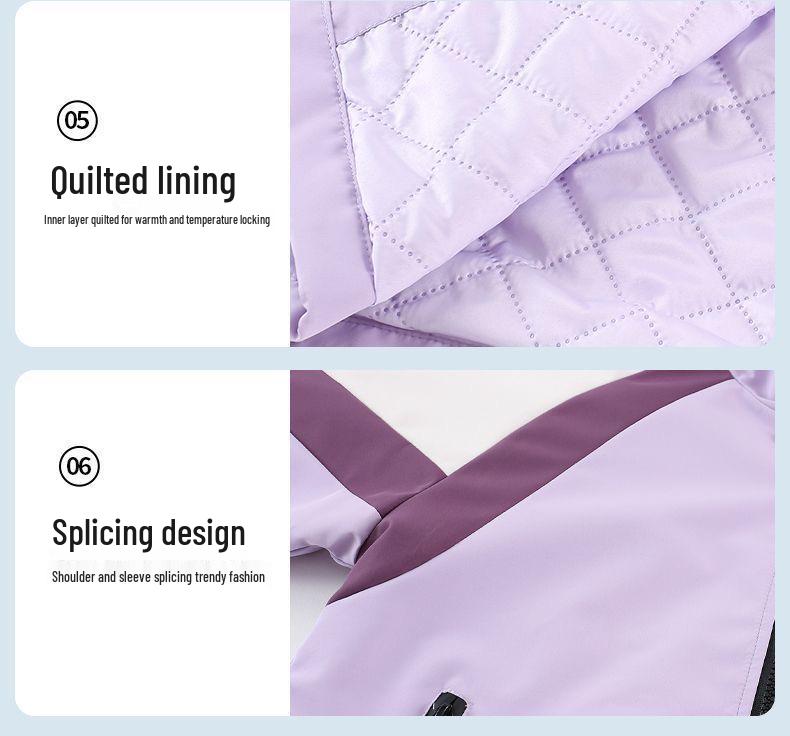 Детская ветровка Minecraft, средний/большой размер, с мультяшным принтом: Мягкаяshell куртка 3-в-1 Осень/Зима