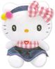Nakajima Corporation Джинсовая ткань в клетку Гингем Hello Kitty Маленькая 210807-25