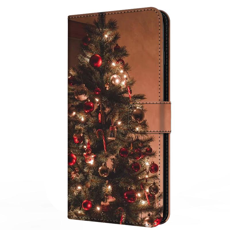 Wallet For Oneplus Ace 6 Flip Stand Book Phone Cover Magnetic Leather Case Cartoon Anime Merry Christmas Capa Oneplus Ace6 5G