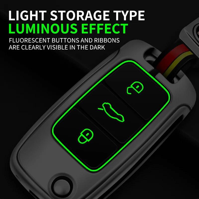 Car Key Fob Case Cover Protector For Volkswagen Golf 3 4 5 6 Mk4 Mk6 Passat B5 B6 B7 B8 CC Polo Tiguan Mk2 Touran Jetta 6 Bora