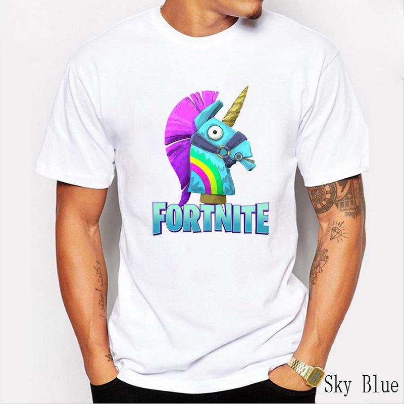 Fortnite Men Faddish Women Shirt Tshirt Leisure Short Sleeve Clothes Mens