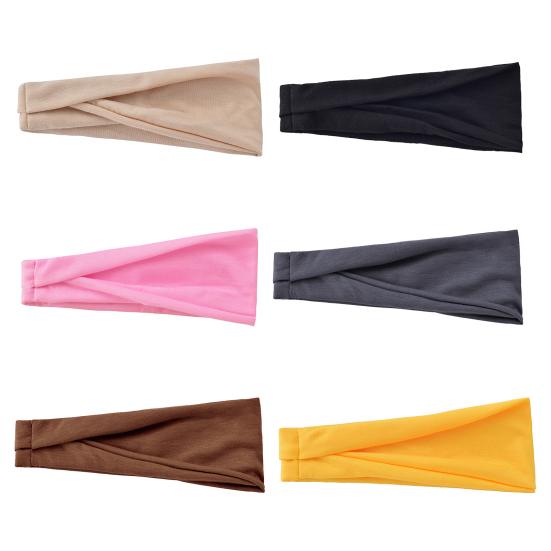 Эластичная резинка для волос, фиксирующая, уменьшающая ломкость, однотонный дизайн, универсальная широкая резинка для волос, аксессуар для волос