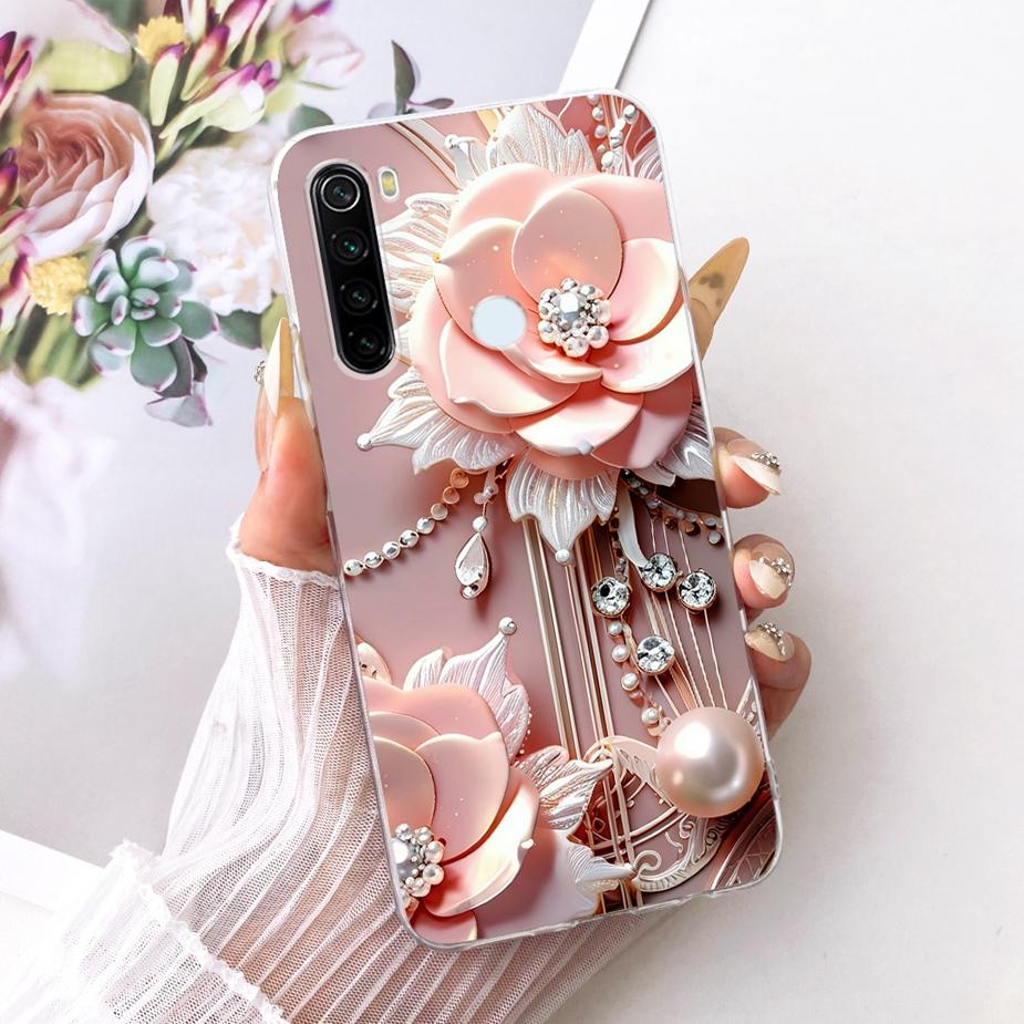 Для Xiaomi Redmi Note 8 Note8 T Чехол Новый Роскошный Расписной Чехол Мягкий Тонкий Чехол для Телефона Для Xiaomi Redmi Note 8 Pro Note8 2021 Fundas