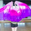 100% Silk Belly Dance Veils Light Texture Dancing Shawl Performance Dance Veil