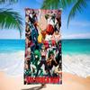 O-One-Punch Man S-Сайтама Аниме Пляжное Полотенце для Плавания Мягкое Впитывающее Мыльное Полотенце Детские Подарки для Детей Путешествия Кемпинг Спортзал
