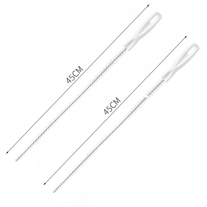 Bathroom Hair Cleaning Brush Pipe Dredging Brush Sewer Sink Cleaning Brush Flexible Drain Cleaner Clog Plug Hole Remover Tool