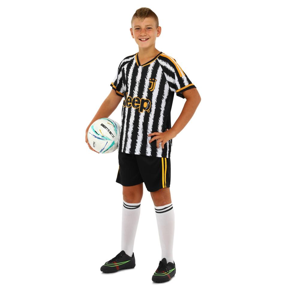 Kid's soccer football uniform jersey and shorts  Juventus CO-7193
