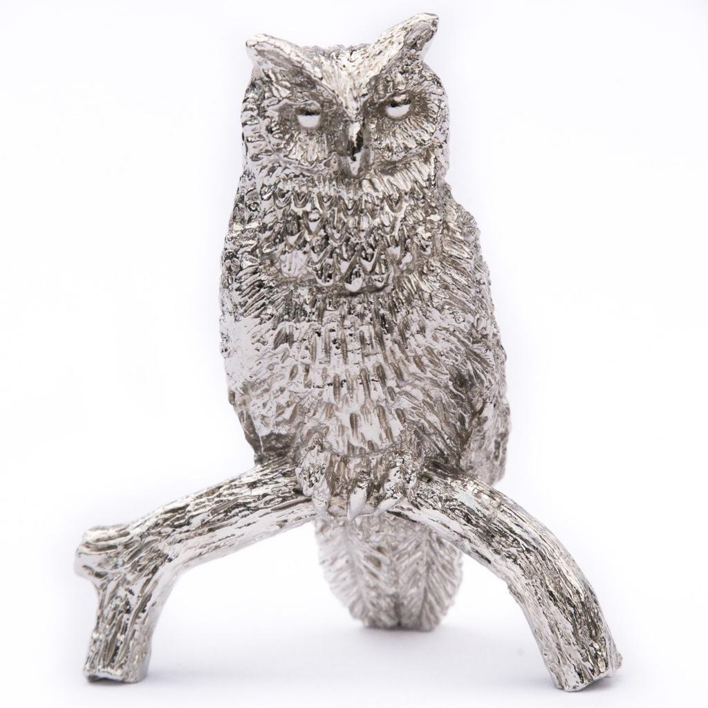 Owl (Large) Made In England Animal Art Figurine Collection