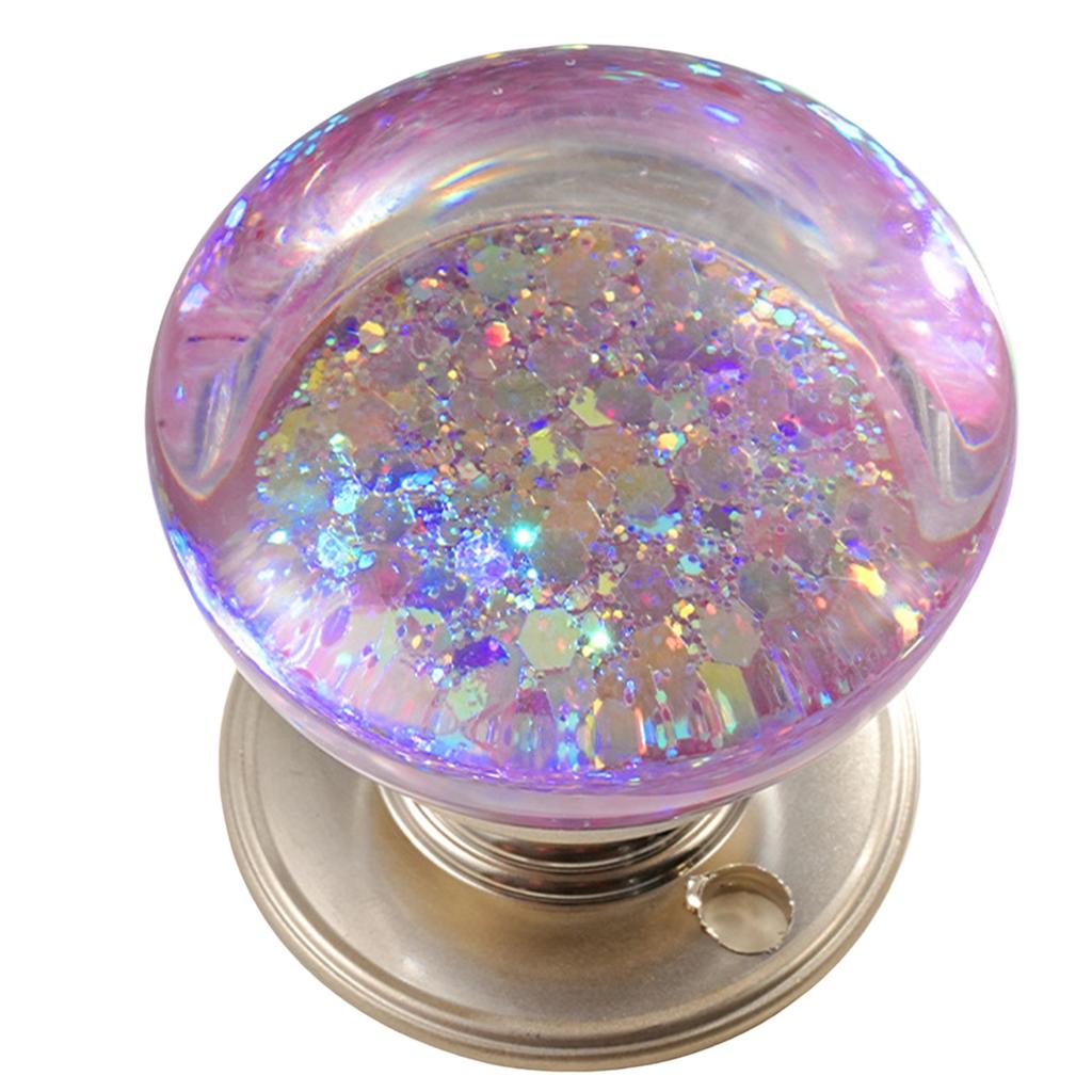 Ручка для дверцы шкафа из смолы с кристаллами и встроенным дизайном для выдвижных ящиков шкафа, смоляные мебельные ручки, ручки для ящиков