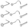 European & American Hot-Selling Diamond Nose Stud & Ring Piercing Jewelry