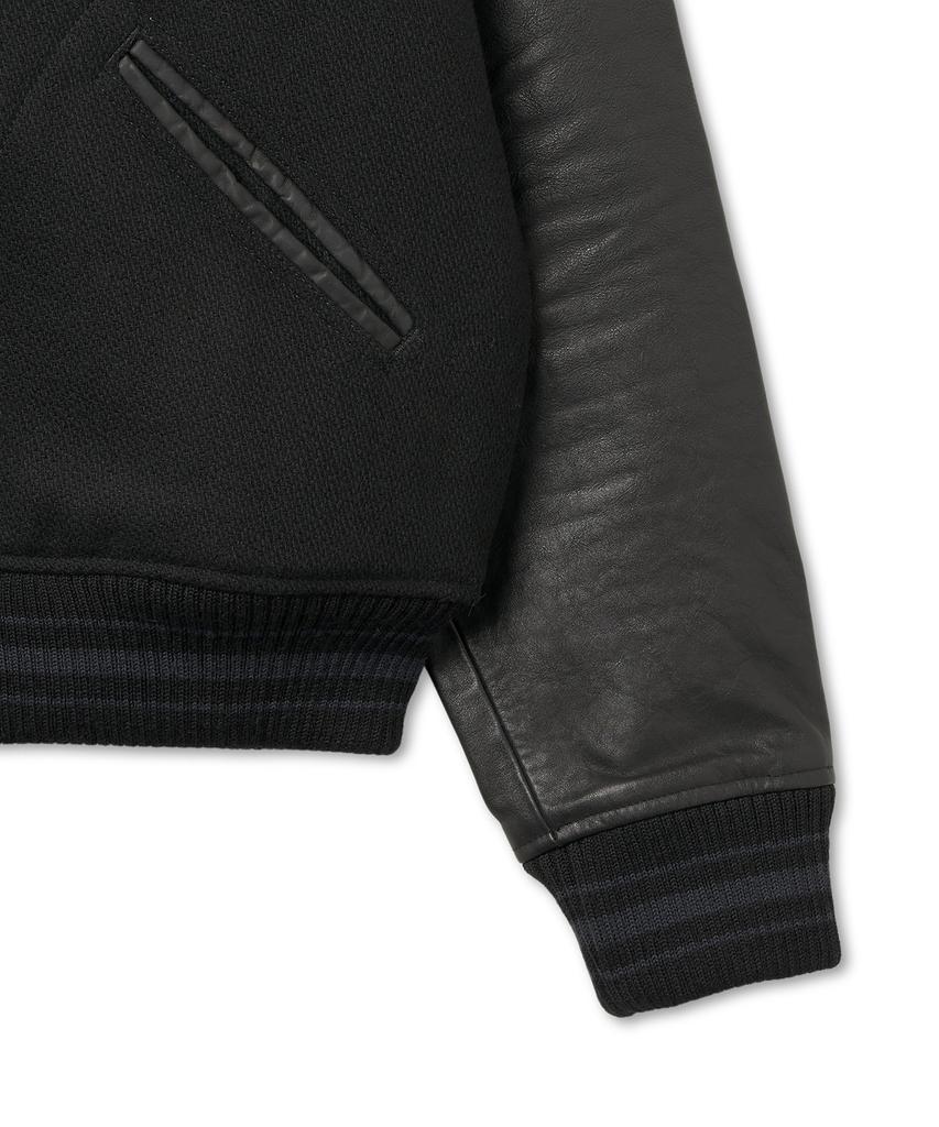 Polo Ralph Lauren Iconic Letterman Jacket - Black