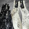 Unique Zipper Socks Spray Paint Splash Ink Streetwear Middle Socks Mid-Calf Socks  For Men Women