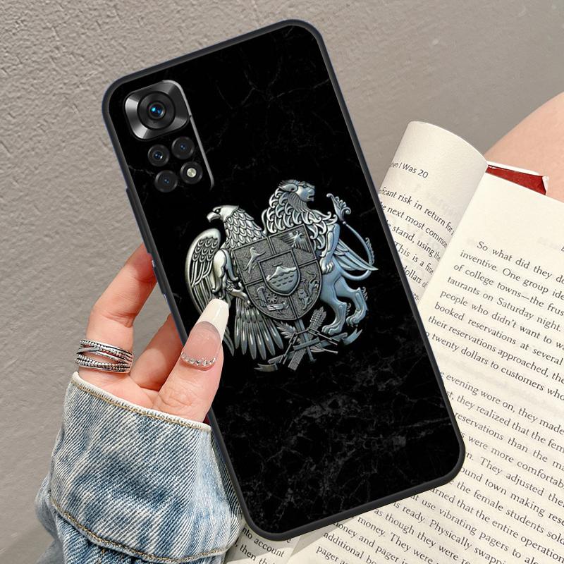 Армения Армянский флаг Чехол для телефона для Xiaomi Redmi Note 14 13 12 9 10 11 15 Pro Plus 13C 10C 12C 14C 15C