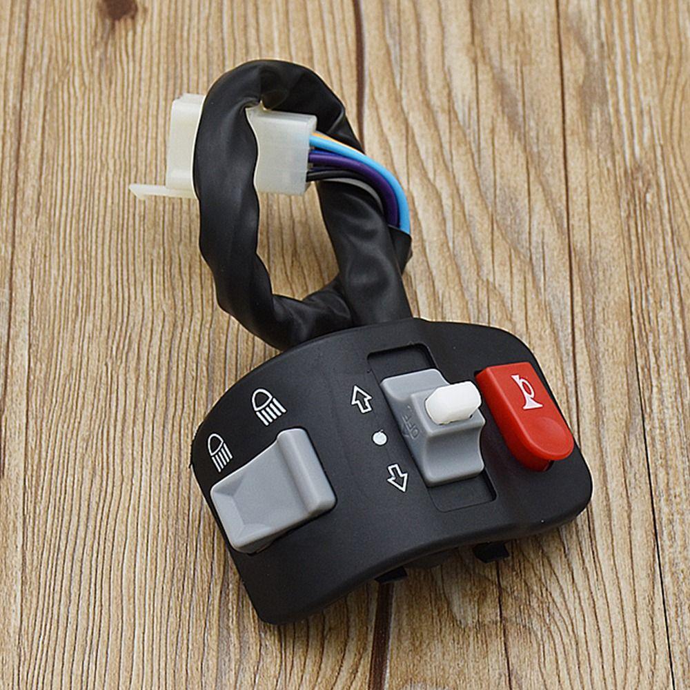 Аксессуары для электромобилей Переключатель ручки фары Переключатель вспышки Переключатель сигнала Мотоциклетные запчасти